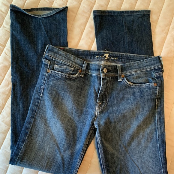 7 For All Mankind Denim - 7 For All Mankind | Medium Wash Bootcut Denim Jean Size 30